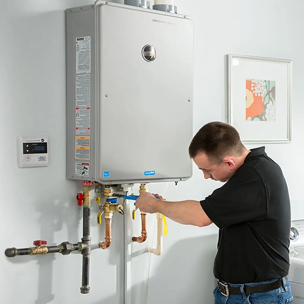 tankless water heater repair in Sandy, TX